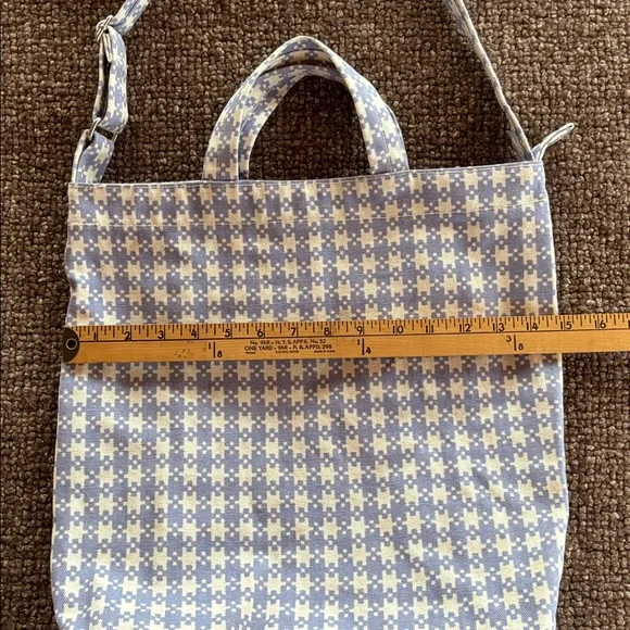 BAGGU Houndstooth Canvas Duck Bag - Picture 9 of 9